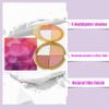 Highlighting Eye & Cheek Highlighting Eye & Cheek with Brush, 4-In-1 Highlight Makeup for Blush, Eyeshadow and Highlighter Makeup (2PCS) view 3
