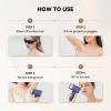 MLAY T14 IPL Epilator  96.39% Hair Reduction in 4 Weeks, 500 Million Flashes, Pain-Free with Cooling System (Not a Laser), Suitable for All Skin Types, Blue view 4