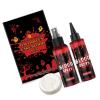 3 Pack Halloween Fake Blood Makeup Set - 1.69ounce *1 + Plasma Spray: 1.69ounce *1 + Facial Soap: 0.03lb *1,Realistic Washable Special Effects SFX Cosplay Accessories view 4