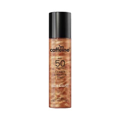 Mcaffeine's SPF 50 PA++++ Body Shimmer Spray, Limited Edition, 100ml