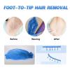 5lb Hard Wax Beads Jumbo Bulk Bag - Blue Stripless Wax Bean Refill for Professional Commercial Salon & At-Home Use, Full Body Hair Removal (Brazilian, Bikini, Face, Underarm, Legs), For Sensitive Skin view 3