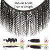 12 14 16Inch Straight Bundles Human Hair Brazilian Virgin Hair for Black Women 12A Wet and Wavy 3 Bundles Orange Human Hair Weave (Ginger #350) view 4