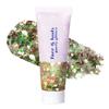 Christmas Body Face Hair Glitter Gel,Glitter Face Paint Makeup for Women,Holographic Sequins Chunky Glitter for Face Hair Nails,Singer Concert Festival Rave Accessories,50ml view 1