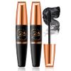 2025 New Waterproof Silk Fibre Thick Lengthening Mascara, Iron Wand Mascara Curling Eyelashes Iron Mascaras with No Flaking, Long-Lasting 4D Curling Silk Fiber Lash Mascaras for Women Eyes Makeup (2) view 1