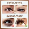 2025 New Waterproof Silk Fibre Thick Lengthening Mascara, Iron Wand Mascara Curling Eyelashes Iron Mascaras with No Flaking, Long-Lasting 4D Curling Silk Fiber Lash Mascaras for Women Eyes Makeup (2) view 3