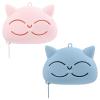 2 Pieces Cat-Shaped Silicone Makeup Sponge Holder - Breathable, Quick Drying, Shatterproof Storage Organizer for Powder Puffs and Blenders view 1