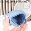 2 Pieces Cat-Shaped Silicone Makeup Sponge Holder - Breathable, Quick Drying, Shatterproof Storage Organizer for Powder Puffs and Blenders view 3