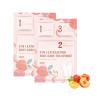 3-in-1 Foot Peel Mask Kit  Exfoliating Foot Care Treatment with Cleansing Mousse, Peeling Socks & Hydrating Cream (Peach Extract) for Dry Cracked Heels, Calluses & Dead Skin 2pcs view 1