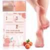 3-in-1 Foot Peel Mask Kit  Exfoliating Foot Care Treatment with Cleansing Mousse, Peeling Socks & Hydrating Cream (Peach Extract) for Dry Cracked Heels, Calluses & Dead Skin 2pcs view 2