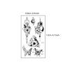 Temporary Tattoos Stickers, Fake Body Arm Chest Shoulder Tattoos For Men Or Women,Supplies, Decorations(Black C) view 2