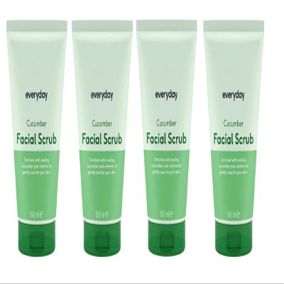 Everyday Cucumber Facial Scrub 5 oz (pack of 4, total 20 oz)