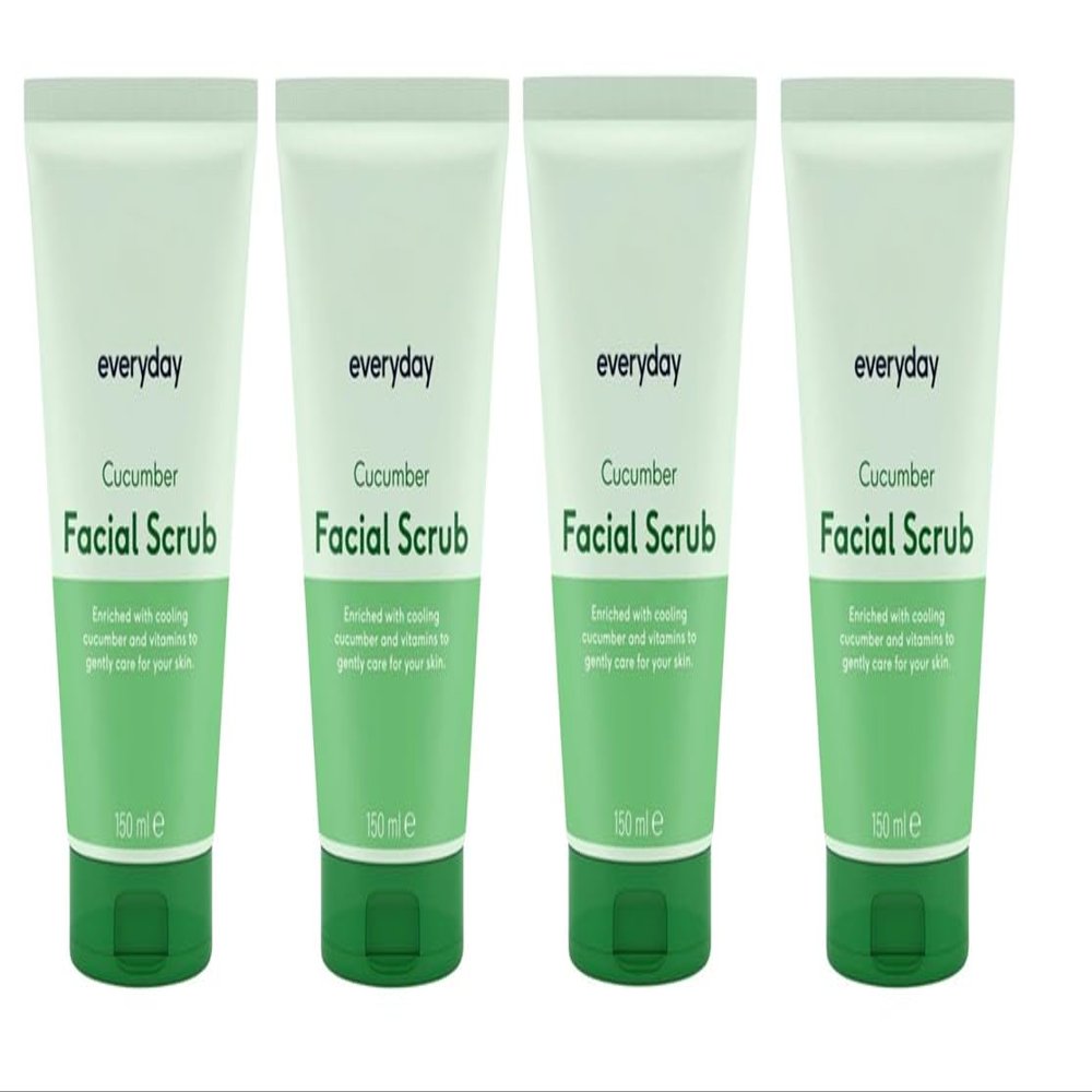 Everyday Cucumber Facial Scrub 5 oz (pack of 4, total 20 oz)