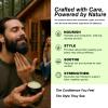 4X Concentration Biotin Beard Balm for Men  Natural Men's Grooming Butter with Castor, Shea & Jojoba Oil  Softens, Conditions & Styles  Non-Greasy Beard Growth Conditioner  2 oz (Citrus) view 3