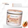 H.E.R.B.I.V.O.R.E Face Scrub (Papaya) with Vitamin E, Green Tea, Turmeric, Rice Extracts, 80g view 4