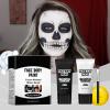Cream Makeup Water Based - Cream Body Paint Full Coverage Foundation Makeup,Halloween Black White Face Body Paint for Clown Mimes Skeleton Vampire Costume view 2