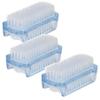 1/3/5Pcs Double-Sided Nail Cleaning Brush, Manicure and Pedicure Tool, Ideal for Fingernails and Toenails (blue,3) view 1