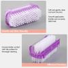 1/3/5Pcs Double-Sided Nail Cleaning Brush, Manicure and Pedicure Tool, Ideal for Fingernails and Toenails (blue,3) view 4