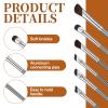 12 PCS Eyeliner Brush Set Nose Contour Brush for Precision Makeup Application Professional Fine Angled Eyeliner Eyebrow Brushs Concealer Brushs view 3