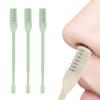 2-in-1 Nasal Hair Cutter, 2025 New Double Sided Nose Hair Knife, Portable 360 Rotating Nostril Hair Remover Tool for Travel, Manual Nose Hair Trimmer for Men and Women (3Pcs Light Green) view 1
