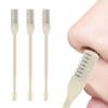 2-in-1 Nasal Hair Cutter, 2025 New Double Sided Nose Hair Knife, Portable 360 Rotating Nostril Hair Remover Tool for Travel, Manual Nose Hair Trimmer for Men and Women (3Pcs Beige) view 1
