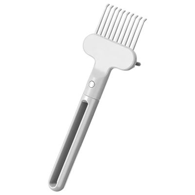 Comb Cleaner | 2 in 1 Hair Brush Remover Rake Comb Cleaner,Non-Slip Styling Supplies for Daily Makeup Salon Barber Beauticians Women Home Travel Bathrooms Living Room