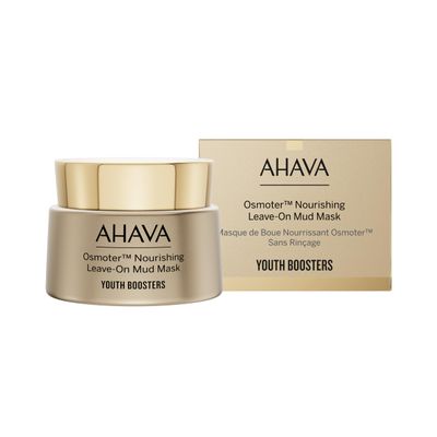 AHAVA Osmoter, Nourishing Leave-On Mud Mask 50ml  Hydrating & Purifying Face Mask with Dead Sea Minerals, Dead Sea Mud & Sea Buckthorn Oil  Restores Skin Barrier & Revives Glow