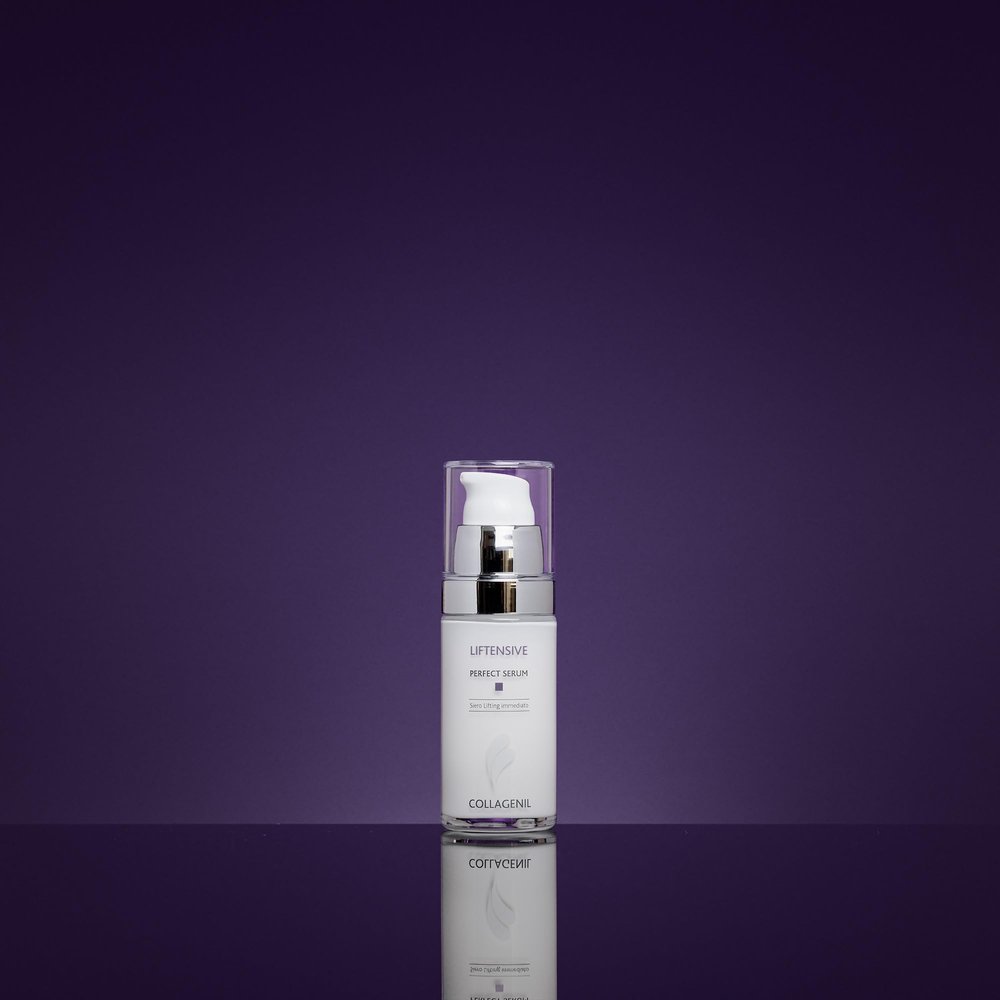 Collagenil Perfect Serum, Anti-Aging Facial Serum with Neuropeptides Complex, Uplifting & Firming, Expression Lines & Sagging Skin Treatment, 1.01 fl oz
