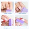 50 PCS Mini Nail Buffer Blocks 80/100 Grit & 50 PCS 7" Nail Files Emery Boards Bundle, Professional Manicure & Pedicure Kit view 4
