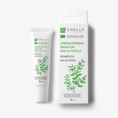 Shelly Strengthening Nail Balm with Bisabolol & Eucalyptus 15 ml