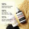 2PCS Rice Exfoliating Ampoule Set,White & Black Rice Facial Exfoliating Serum,Peel Shot Glow Rice Ampoule Duo,Gentle Peel & Deep Hydration,Facial Exfoliator,Pore Refining, Dead Skin Cells Remover view 3