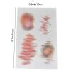 10 Sheets Fake Scar Tattoo Makeup Halloween Fake Scar Stickers - Temporary Decals Prank Props for Zombie, Vampire, Masquerade, Cosplay Horror Makeup for Kids Adults view 3