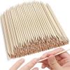100/50pcs Nail Art Pusher Orange Wood Sticks Cuticle Pusher Remover Rhinestones Dotting Removal Manicure Pedicure Care Tools (74mm-100pcs) view 2