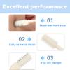 Nasal Hair Cutter, 360 Rotating Nasal Hair Double Sided Nose Hair Knife Nose Manual Nose Hair Trimmer, Portable Nose Hair Knife for Women and Men (12, Green) view 4