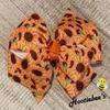 Autumn Flowers Pinwheel Hair Bow view 2