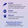 Dr Teal's Foaming Bath with Pure Epsom Salt, Sleep Blend with Melatonin, Lavender & Chamomile Essential Oils, 62.5 fl oz view 3