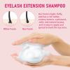 Lash Shampoo Bulk, Eyelash Cleanser for Extensions 1 Liter, Safe Makeup Remover, Non-irritating or Burning Formula Eyelid Foaming Cleanser for Professional Salon and Home Use (Peach-1L) view 4