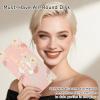 32-Color Floral Eyeshadow Palette, Matte and Shimmer Earth Tones, Pink Case view 4