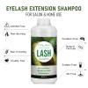 TWILASH BY DLY Lash Shampoo Bulk, Eyelash Cleanser for Extensions 2 Liters, Dispenser Pump, Non-irritating or Burning Eyelid Foaming Cleanser for Professional Salon and Home Use (Avocado-1L) view 3
