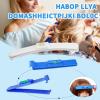8-Piece Pony Hair Cutting Aid Set, Hair Cutting Clips, Stencils, Combs & Scissors view 3