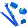 8-Piece Pony Hair Cutting Aid Set, Hair Cutting Clips, Stencils, Combs & Scissors view 4