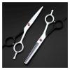 5.5-Inch Hair Cutting Scissors Set  Professional Barber & Salon Cutting & Thinning Shears(Yellow) view 1