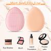 40pcs Mini Powder Puff, Finger Puff, Makeup Sponges For Foundation, Makeup Puffs, Mini Powder Puffs For Face Powders, Triangle Makeups Powders Makeups Sponges for Blending for Women 1.57 x 1.18 inches view 4
