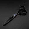 6-Inch Hair Cutting Scissors Set, Black Dragon Handle, Barber & Thinning Shears view 1