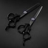 6-Inch Hair Cutting Scissors Set, Black Dragon Handle, Barber & Thinning Shears view 2