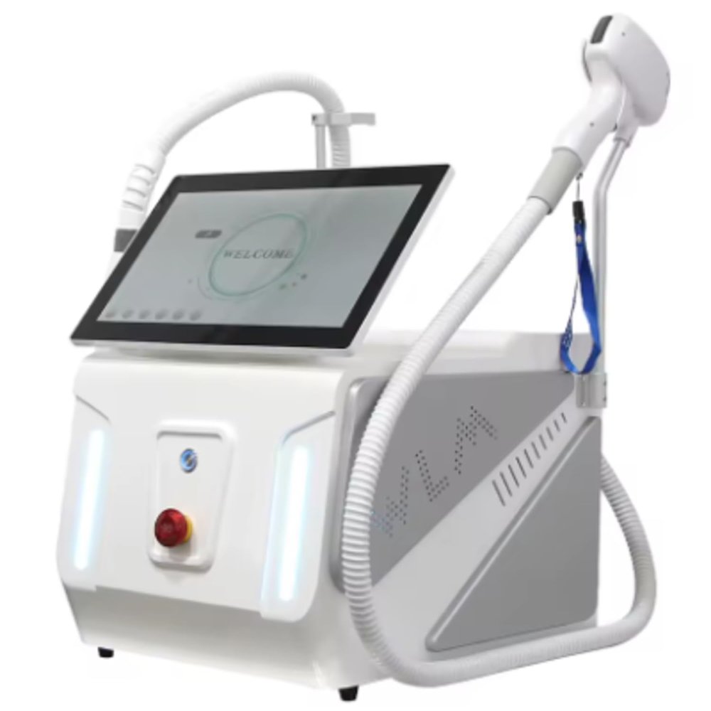 2-in-1 Professional Hair Removal Device for Full-Body Hair Removal and Acne Care at Home. Non Invasive, Long Lasting Beauty Tools