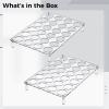Vestamore 6-Hole Shear Storage Rack, Acrylic Scissor Holder Transparent, Hairdressers Salon Or Home Use, Long-Lasting Lightweight Hair Tools Organizer view 3