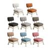 Pedicure Chair Low Rolling Seat with Wheels 360 Rotating Multipurpose Makeup Roller Seat Short Stool for Salon Office Barber Shop Kitchen Home (Light Gray,One Size) view 2