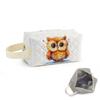 SuoSycorax Cartoon Owl Printed Quilted Cosmetic Bag view 1