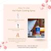 Vibrant Living Therapeutics | Cooling Comfort Spray | Instant Relief Mist with Ginger & Peppermint | On-the-Go Cooling Mist | Natural Botanical Blend view 2