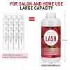 TWILASH BY DLY Lash Shampoo Bulk, Eyelash Cleanser for Extensions 2 Liters, Non-irritating or Burning Eyelid Foaming Cleanser for Professional Salon and Home Use (Strawberry-1L) view 2